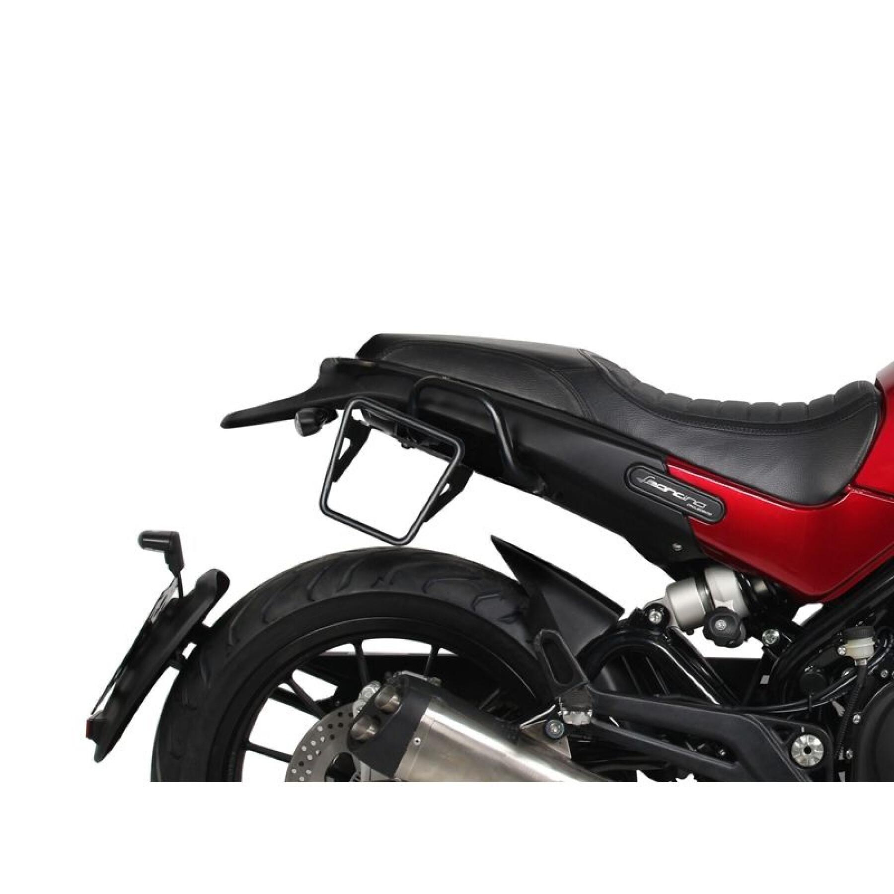 Porta sacos laterais de moto Shad SR Séries Café Racer Benelli Leoncino 502I (17 a 21)