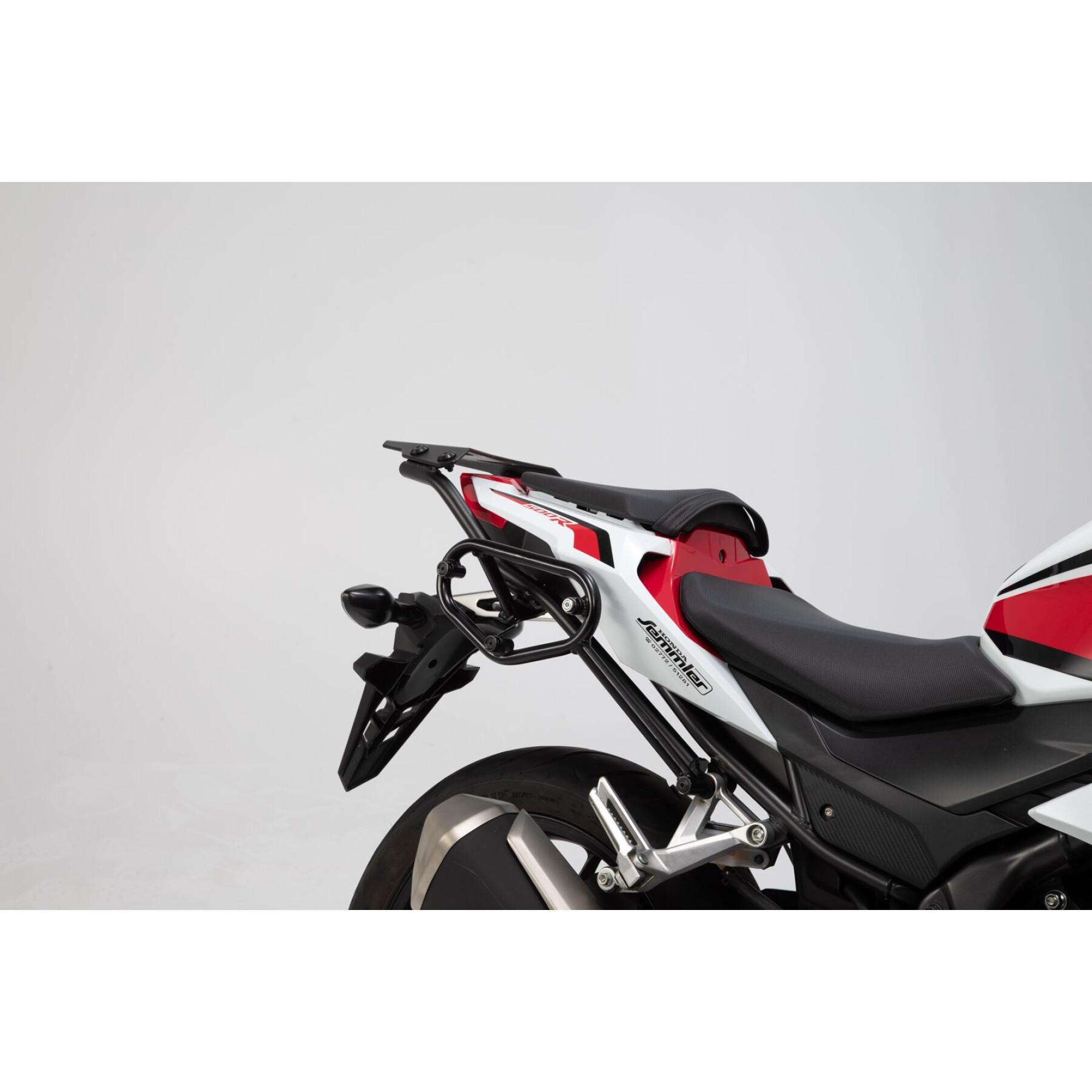 Kit de mala lateral de moto SW-Motech URBAN ABS 2x 16,5 l.Honda CB500F (16-18)/ CBR500R (16-18).