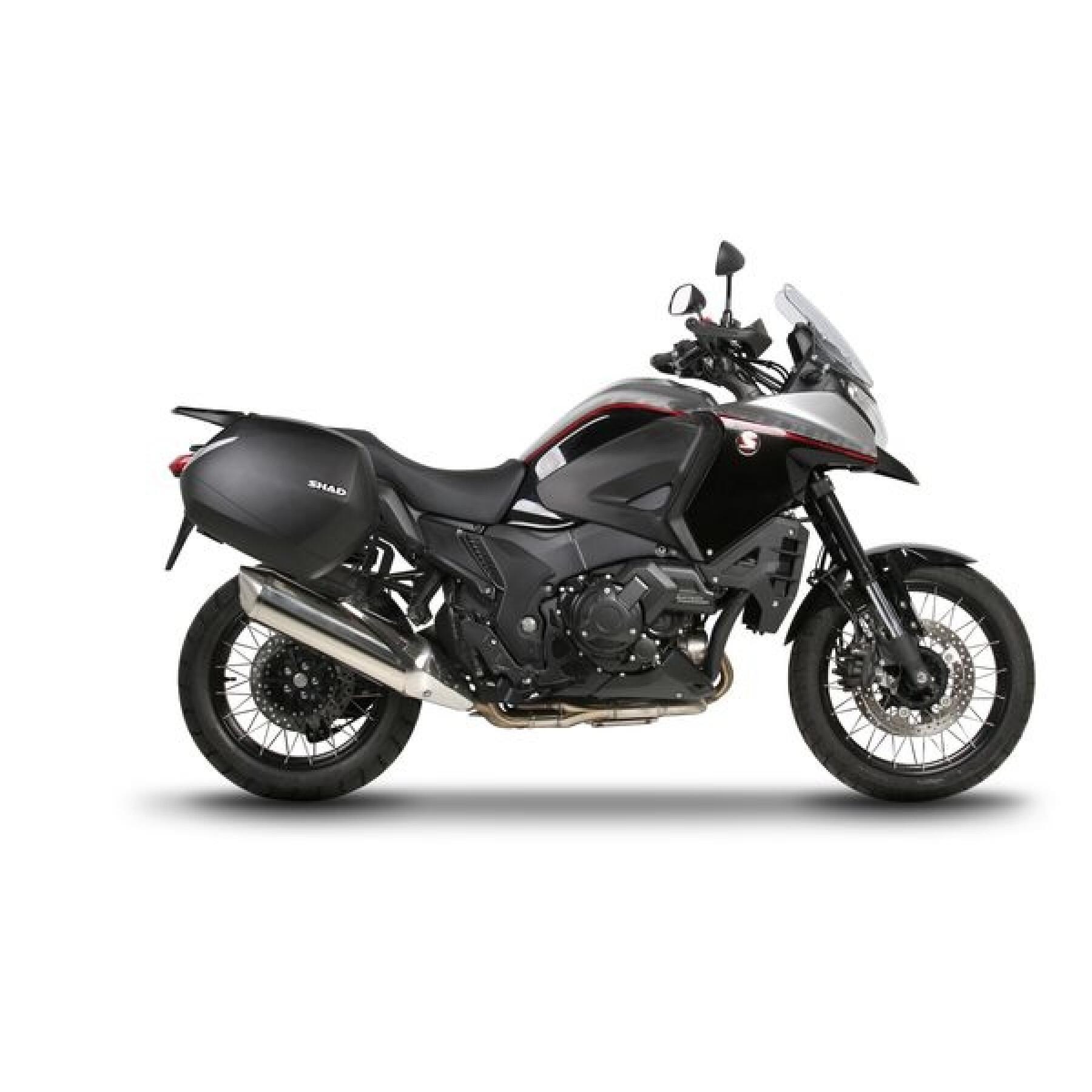 Suporte de mala lateral de moto Shad Sistema 3P Honda Vfr 1200 X Crosstourer (12 TO 21)