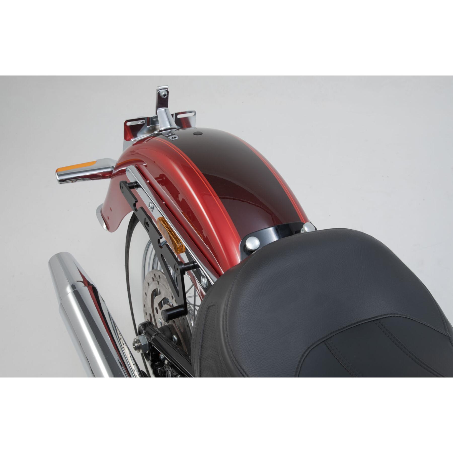 Porta bolsa lateral de moto slh SW-Motech Harley-Davidson Softail Deluxe (17-).