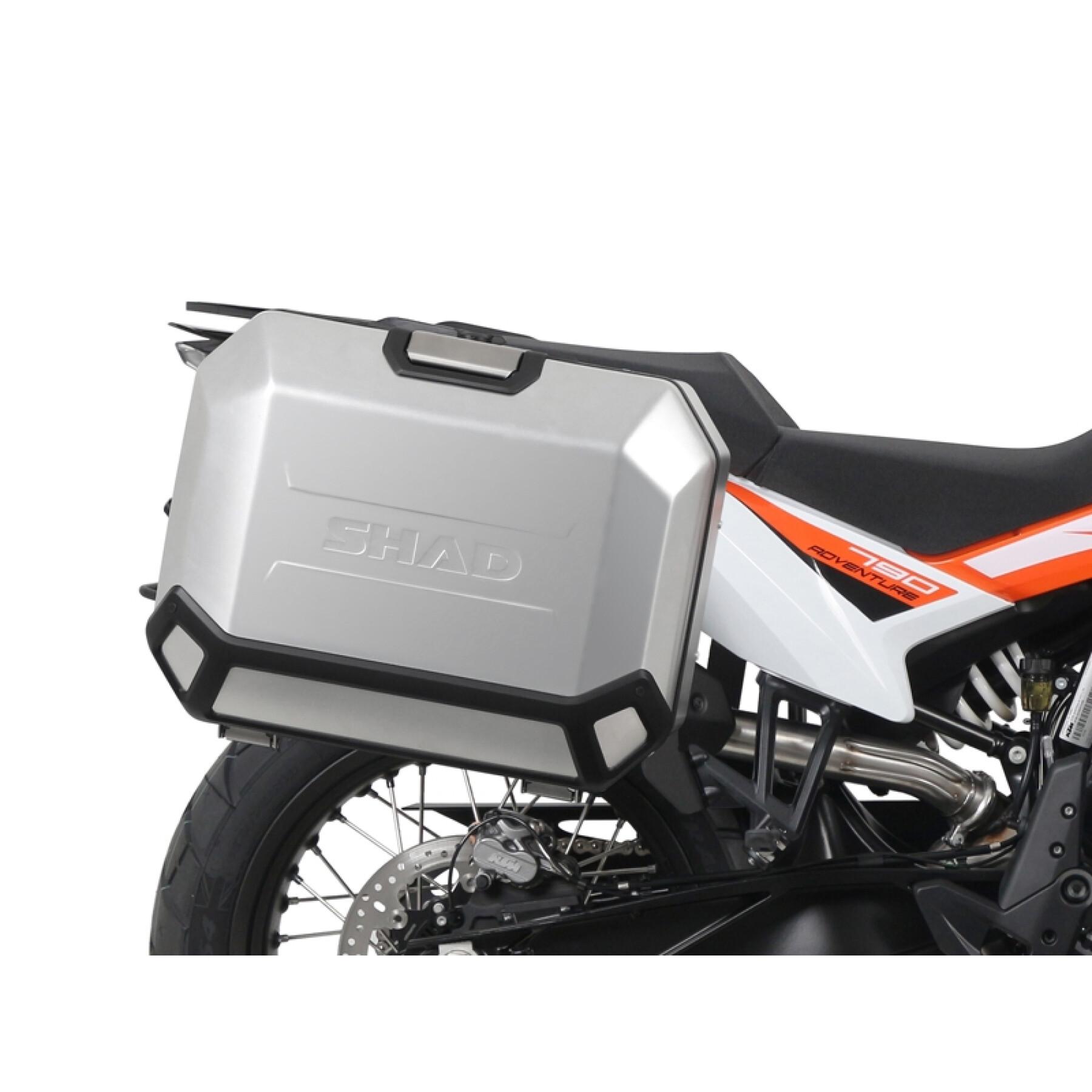 Suporte de mala lateral de motocicleta Shad 4P System Ktm 790 Adventure 2019-2020