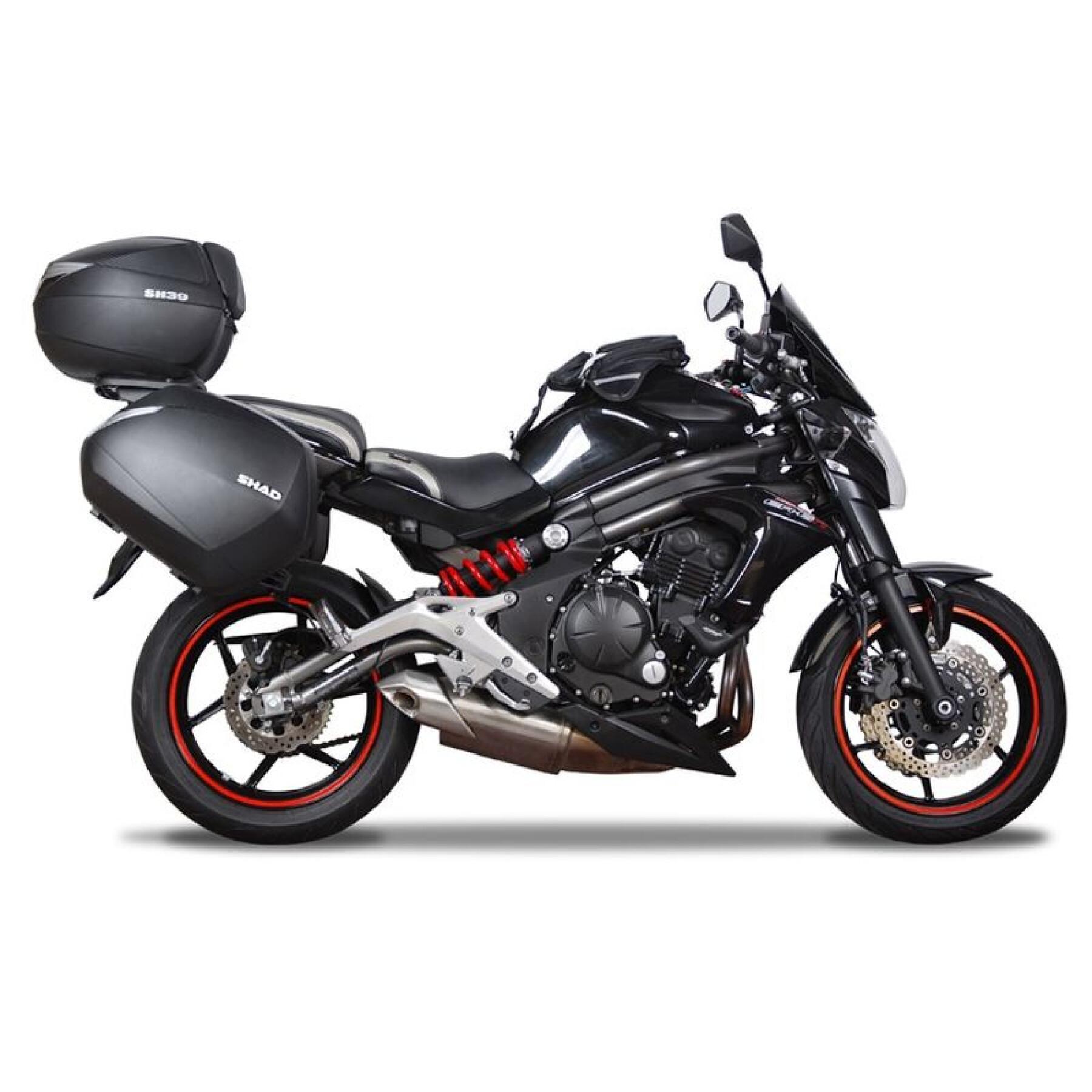 Suporte de mala lateral de moto Shad Sistema 3P Kawasaki Er6 N-F (12 TO 17)