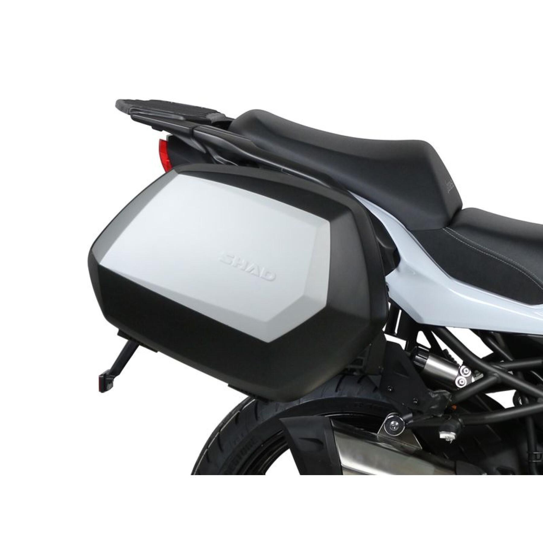 Suporte de mala lateral de moto Shad Sistema 3P Kawasaki Versys 1000 (18 TO 20)