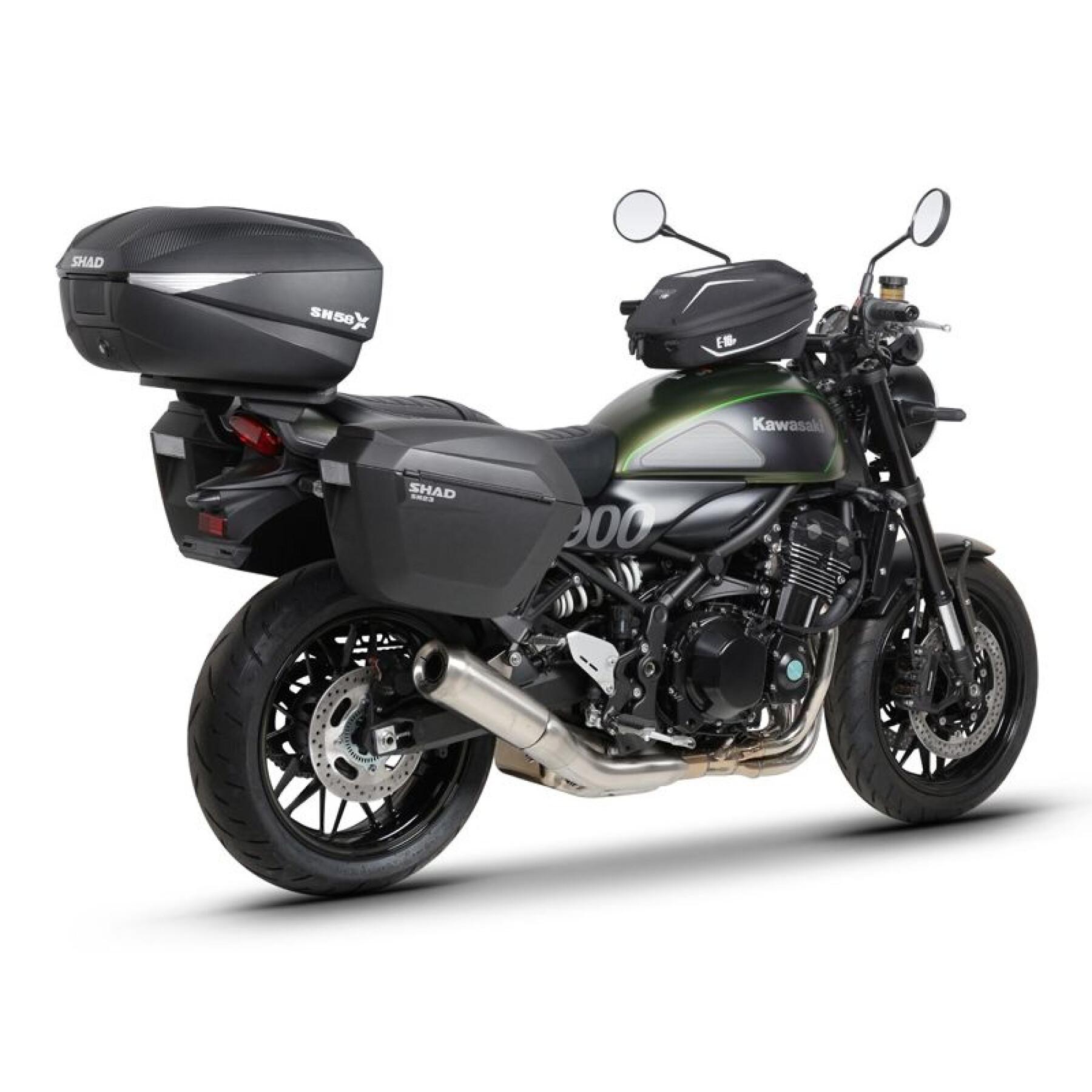 Suporte de mala lateral de moto Shad Sistema 3P Kawasaki Z900Rs (18 TO 20)
