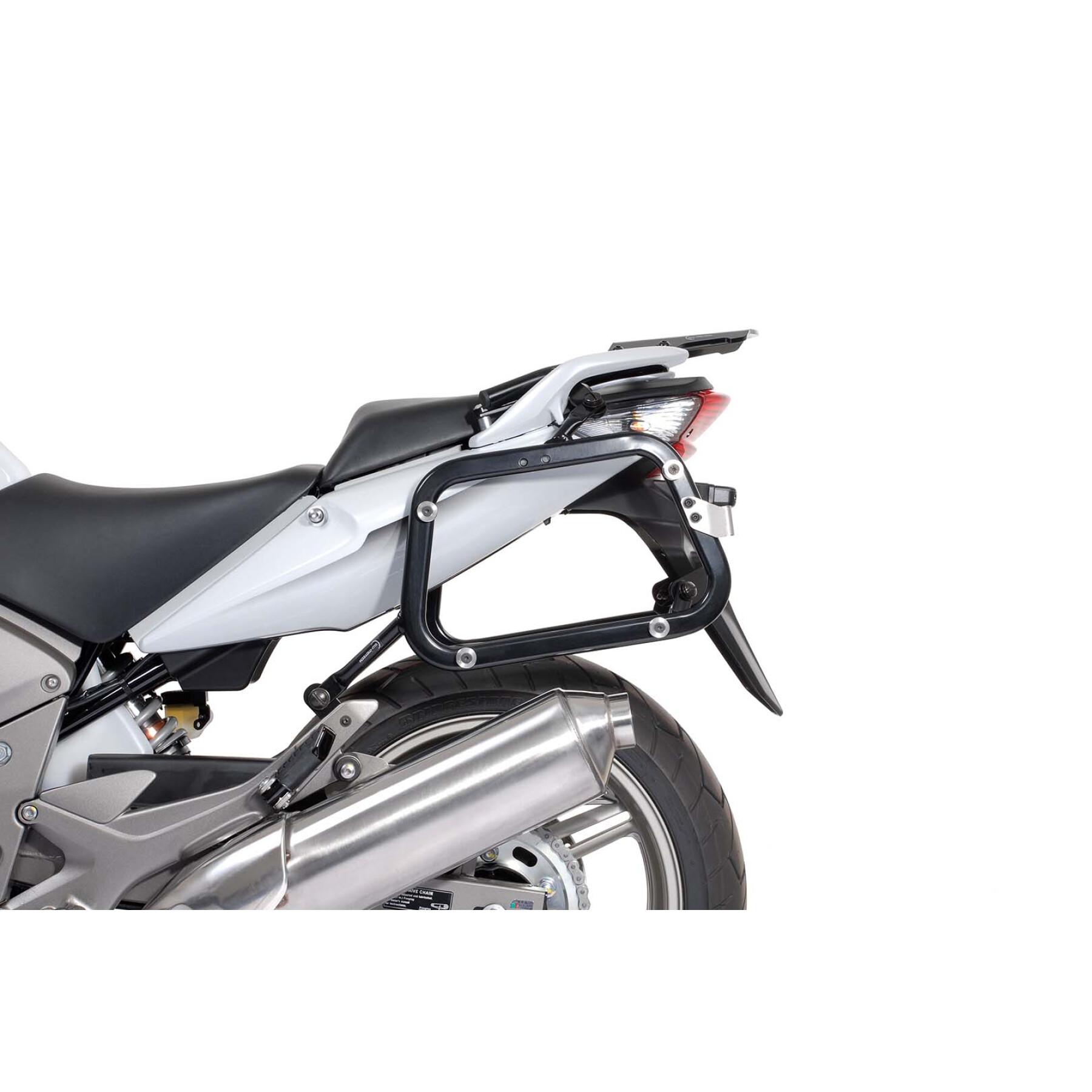 Suporte de mala lateral de motocicleta Sw-Motech Evo. Honda Cbf 600