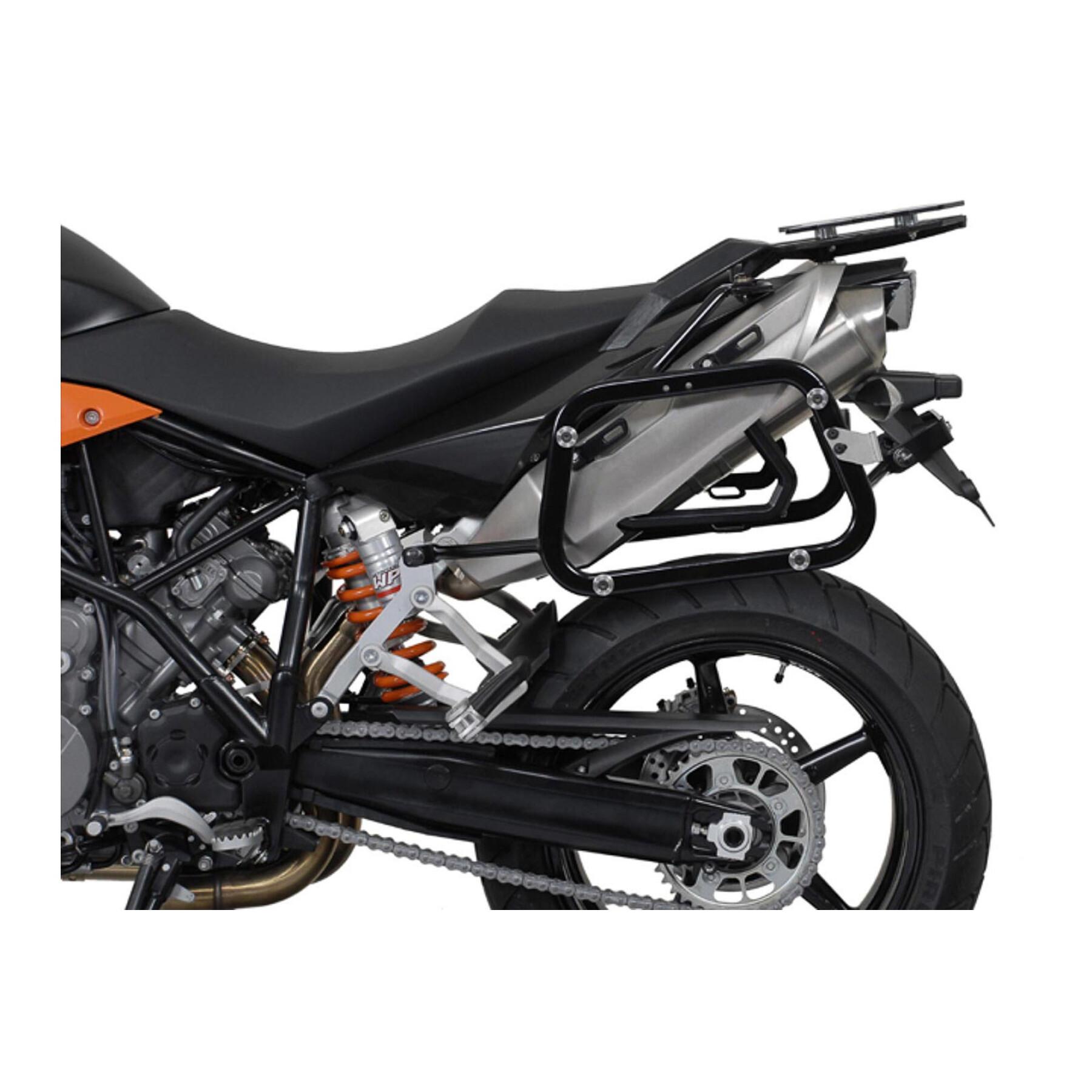 Suporte de mala lateral de motocicleta Sw-Motech Evo. Ktm 990 Sm / Sm-T / Sm-R / 950 Sm