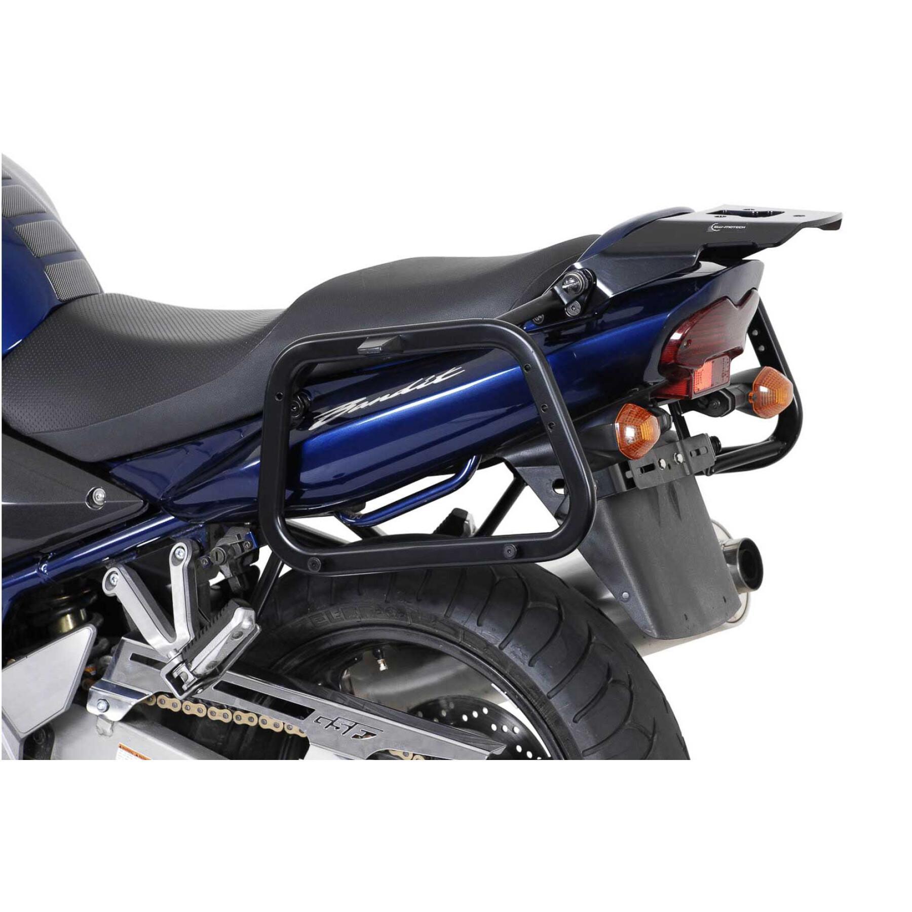 Suporte de mala lateral de motocicleta Sw-Motech Evo. Suzuki Gsf 600 Bandit / S (00-04)