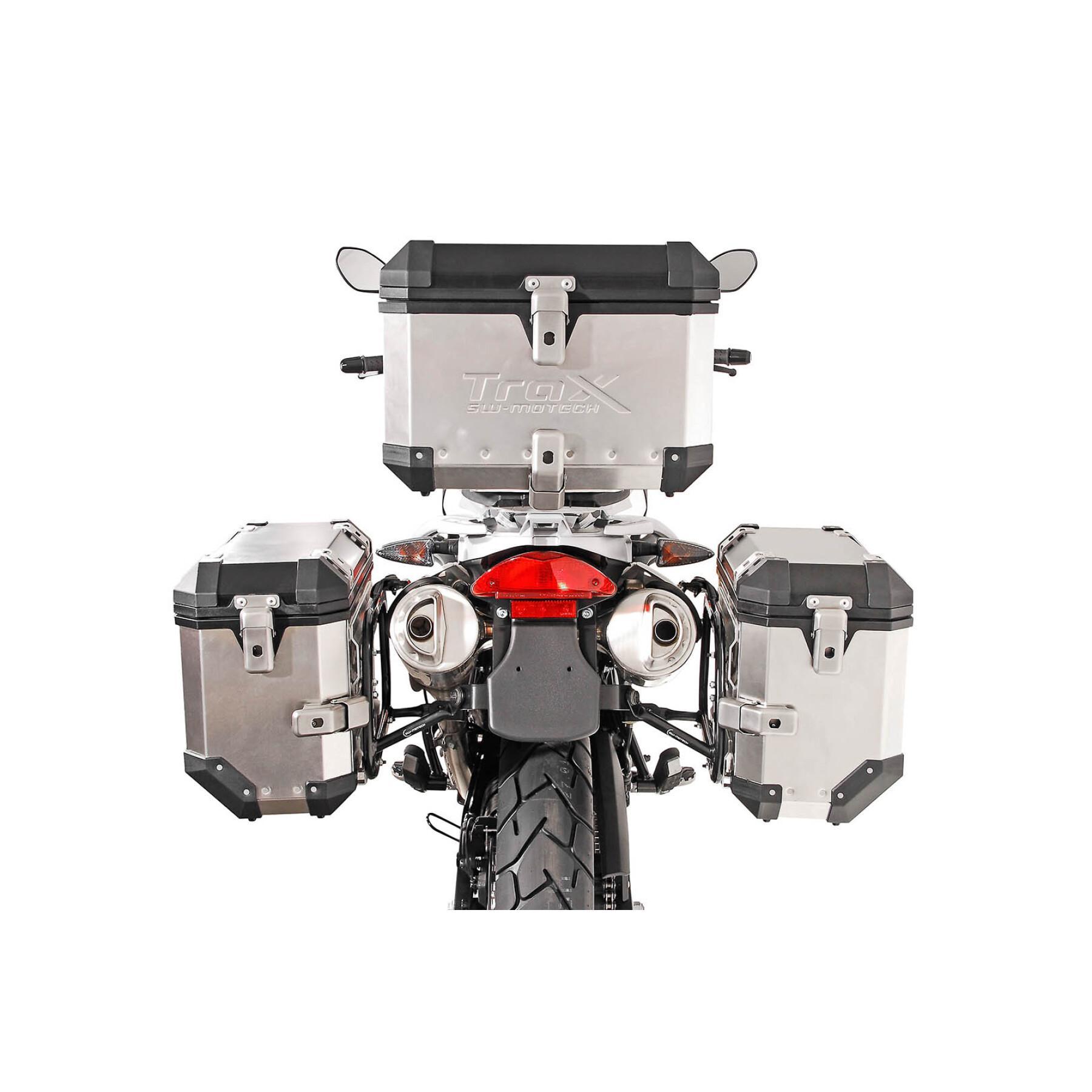 Suporte de mala lateral de motocicleta Sw-Motech Evo. Bmw F 650 Gs (-07), G 650 Gs (11-15)