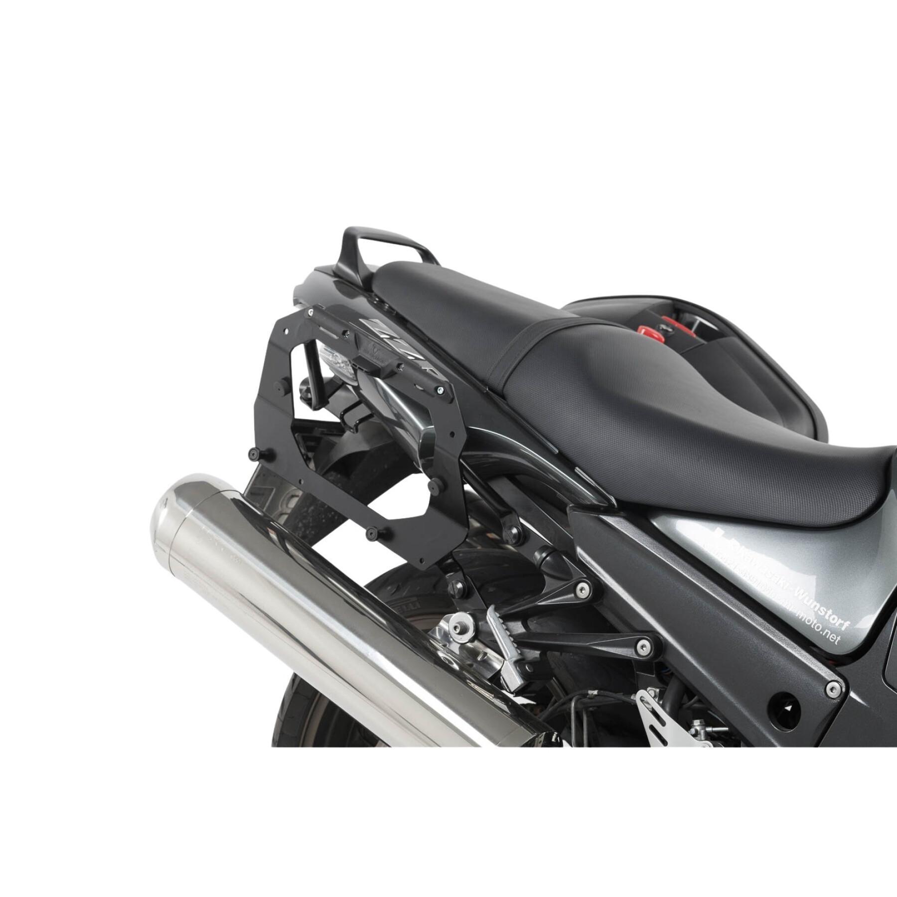 Suporte de mala lateral de motocicleta Sw-Motech Evo Kawasaki Zzr 1400 (06-10)