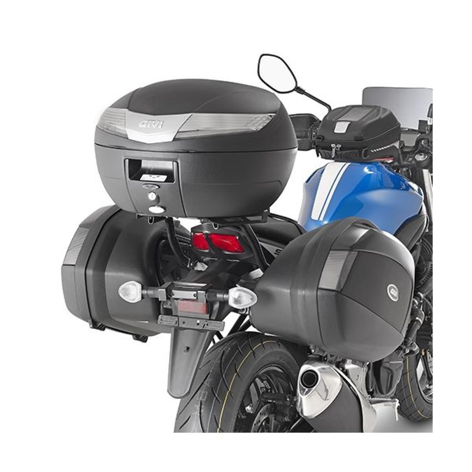 Suporte de mala lateral de motocicleta Givi Monokey Side Suzuki Sv 650 (16 À 20)