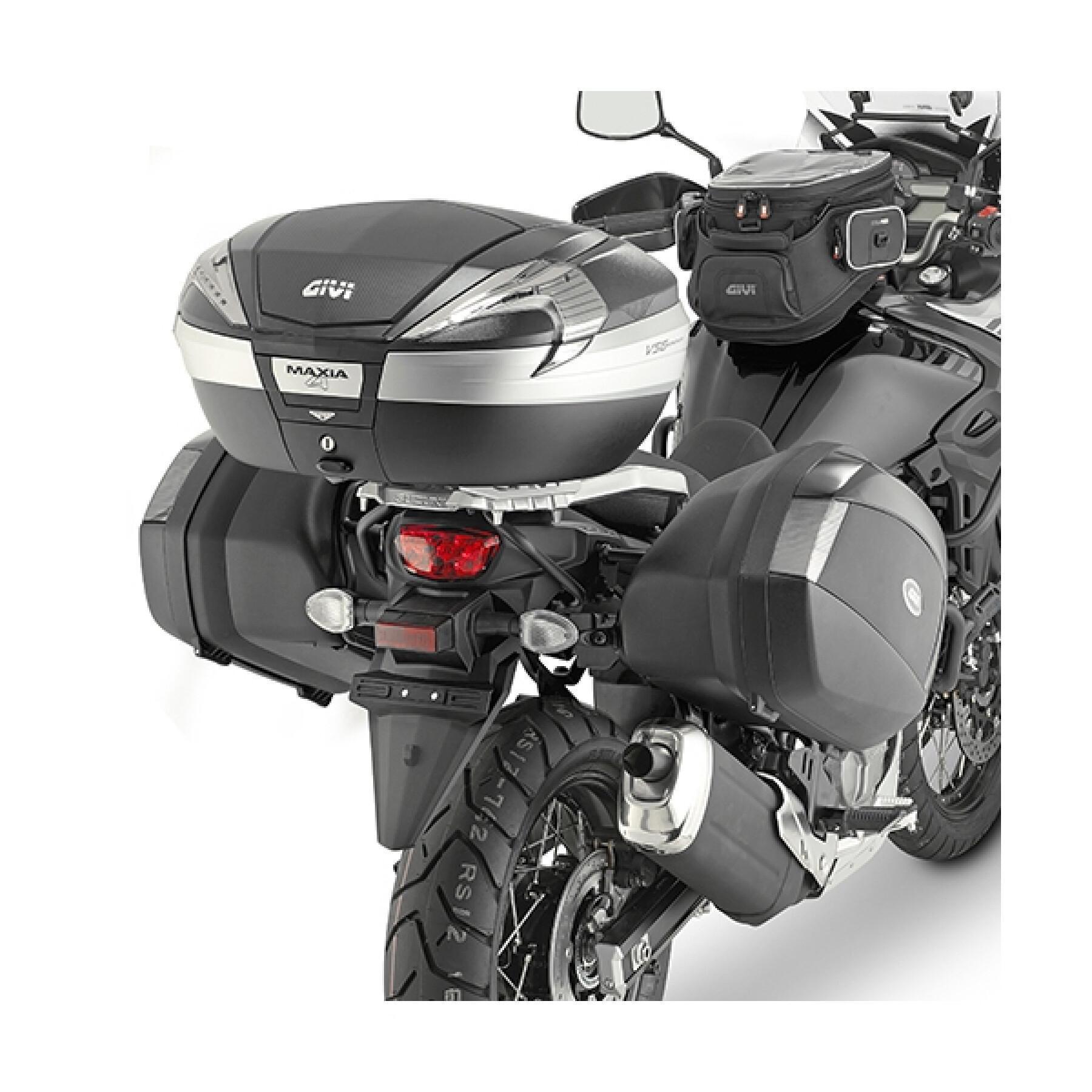 Suporte de mala lateral de motocicleta Givi Monokey Side Suzuki Dl650 V-Strom (17 À 20)