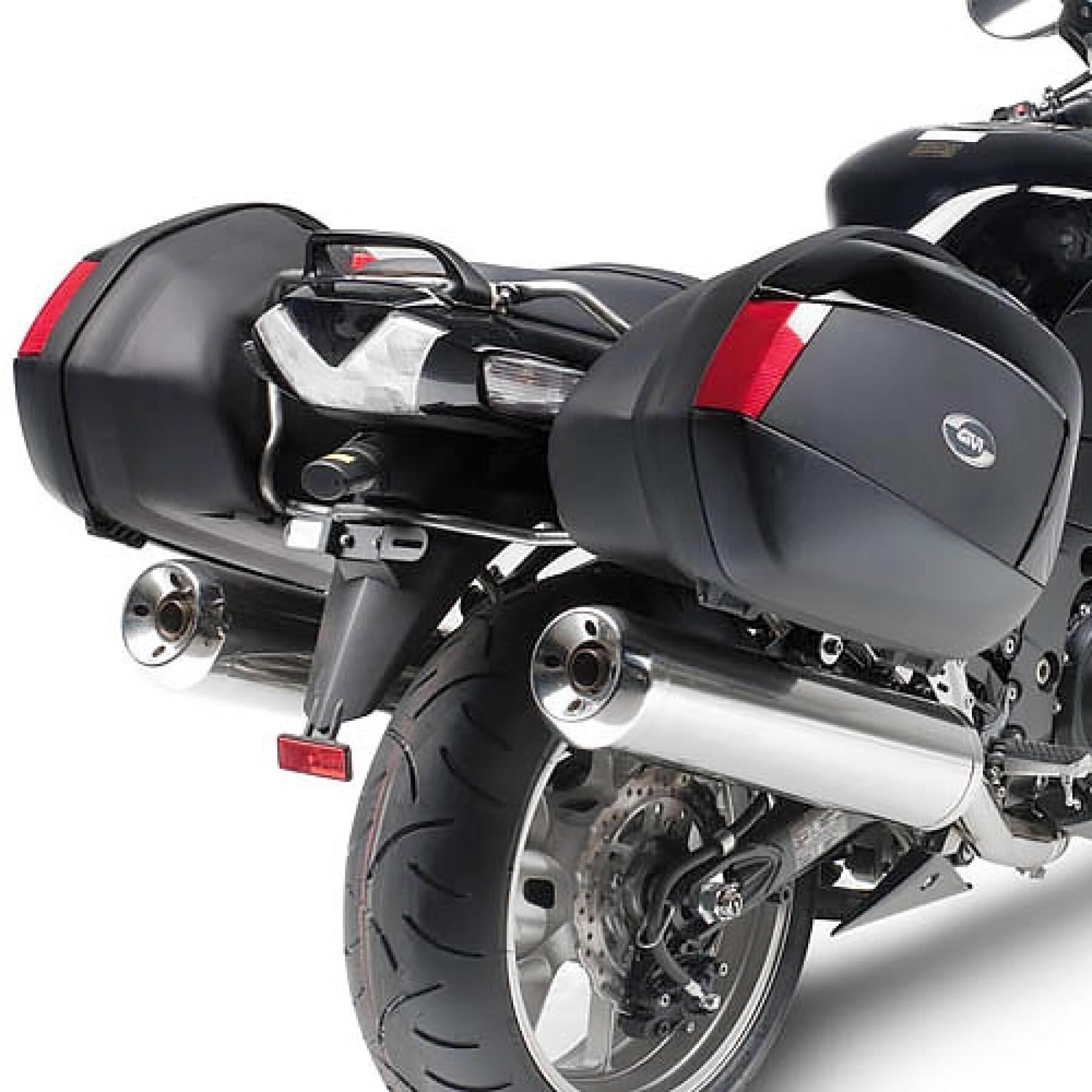 Suporte de mala lateral de motocicleta Givi Monokey Side Kawasaki Zzr 1400/Zx 14 (06 À 11)