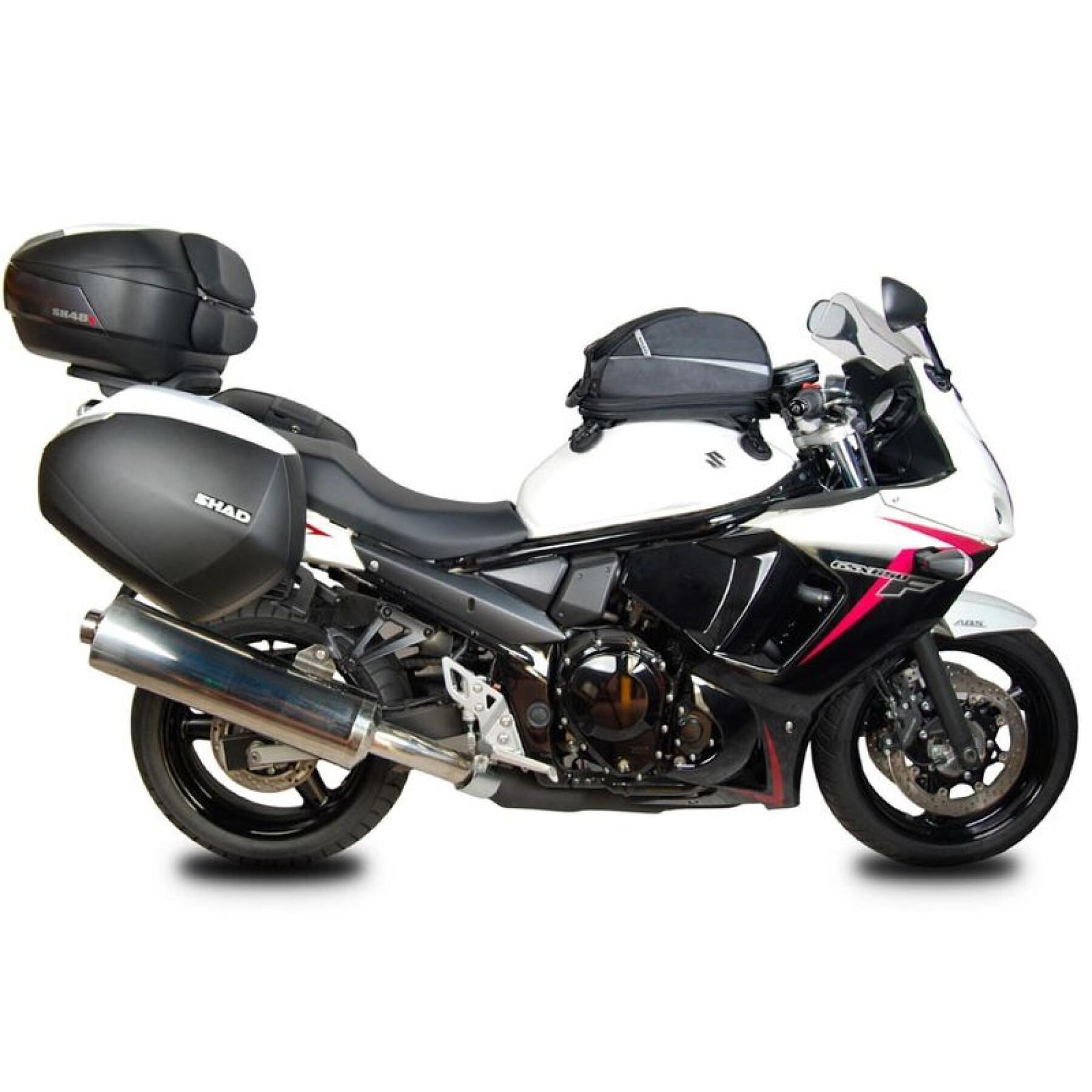 Suporte de mala lateral de moto Shad Sistema 3P Suzuki Bandit 650 N/S (05 TO 17)/ 650 Abs (11 TO 17)
