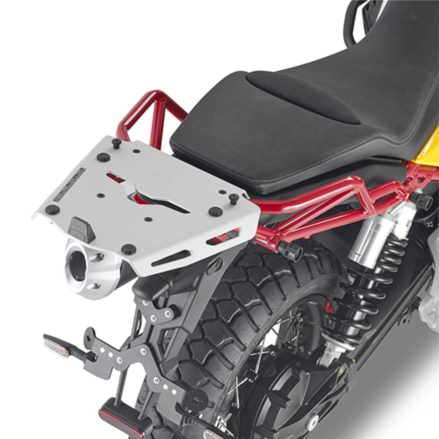 Suporte de alumínio para a motocicleta Givi Monokey Moto Guzzi V85 TT (19 à 21)