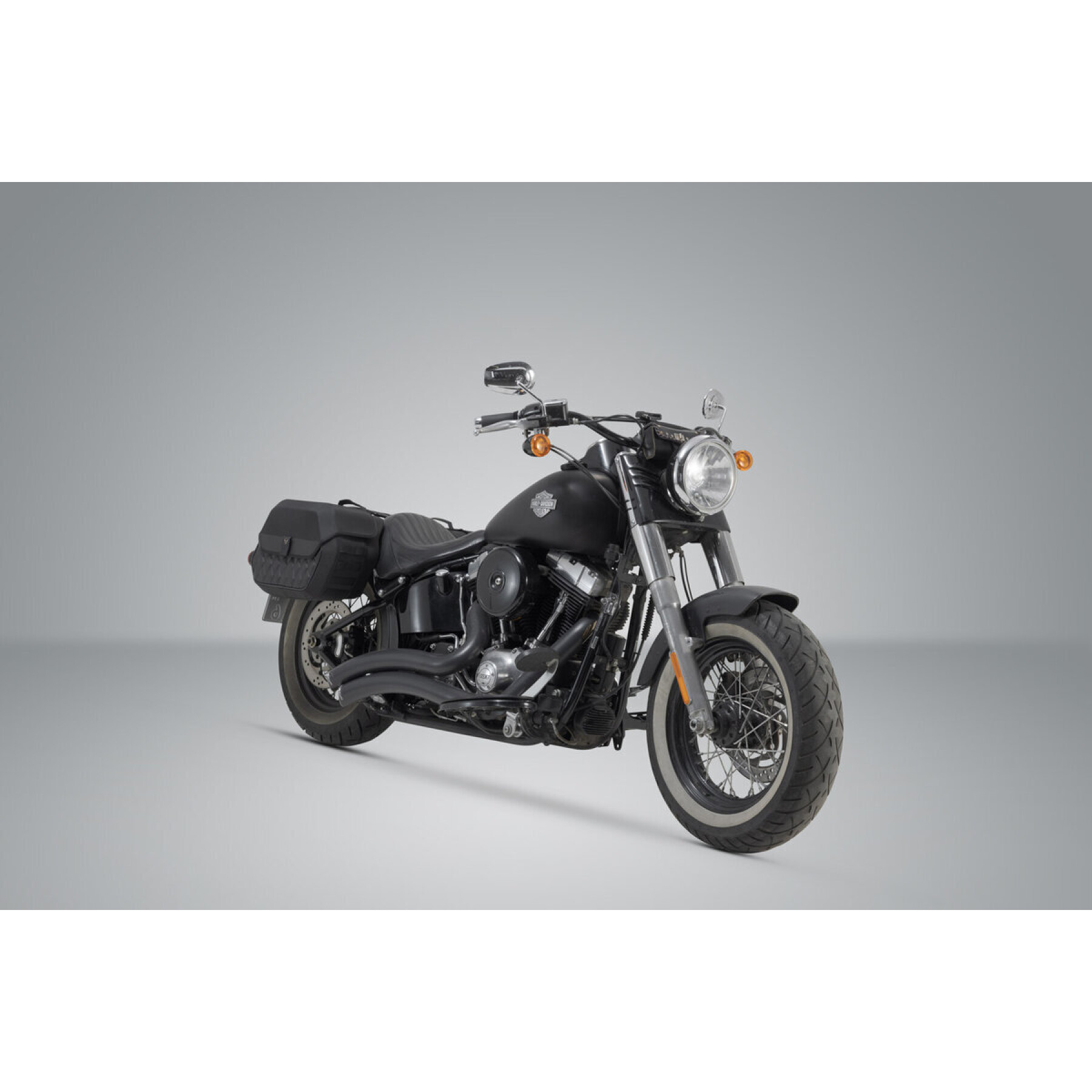 Suporte do cárter lateral da motocicleta SW-Motech SLH LH1 Harley-Davidson Softail Slim