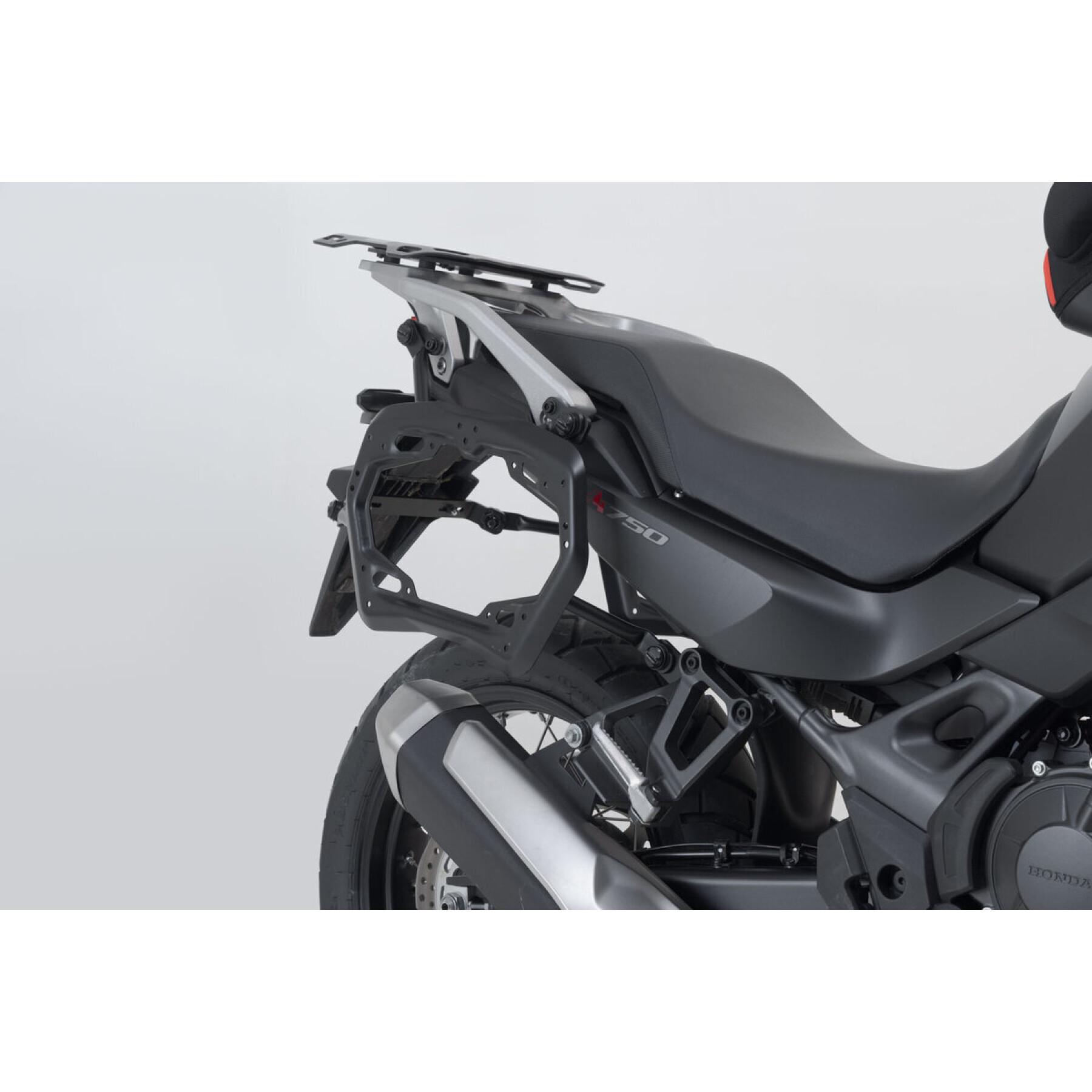 Sistema rígido de mala lateral para motociclos SW-Motech DUSC Honda XL750 Transalp (22-) 82 L