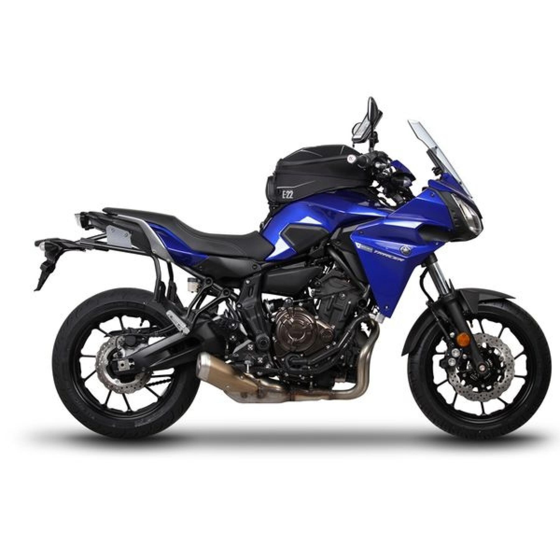 Suporte de mala lateral de moto Shad Sistema 3P Yamaha 700 Tracer (16 a 21)
