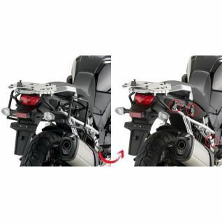 Suporte de mala lateral de motocicleta Givi Monokey Cam-Side Suzuki Dl 1000 V-Strom (14 À 16)