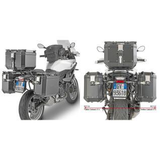 Suporte específico para o side-case da moto Givi Pl One Monokeycam-Side Bmw F 900 Xr (20)