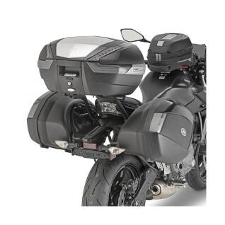 Suporte de mala lateral de motocicleta Givi Monokey Side Kawasaki Z 650 (17 À 20)