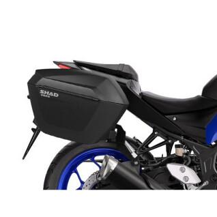 Apoio de caixa lateral de motocicleta Shad 3P System Yamaha Mt03 2021-2020