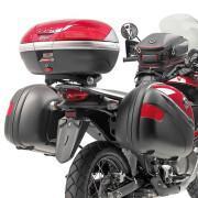 Suporte de mala lateral de motocicleta Givi Monokey Honda Xl 700 V Transalp (08 À 13)